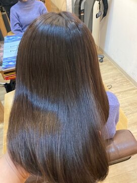 グランバイ アトリエドングリ(Grand × AtlierDonguri) お客様髪質改善データ919（ベージュブラウン）