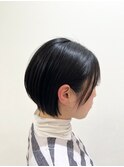 美シルエットショートボブ