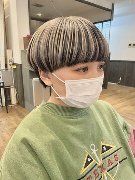 リミットバイアフィナー 大宮店(limit by Afinar) インナーカラー ×マッシュショート