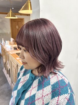 ヘアーデザインサロン スワッグ(Hair design salon SWAG) gray pink