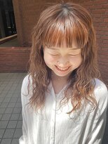 メロン 恵比寿(MERON)&nbsp;《リン》パーマスタイル × 暖色カラー