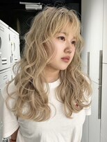 ソル ジングウマエ(SOL JINGUMAE)&nbsp;ミルクティーベージュダブルカラーインナーカラーケアブリーチ