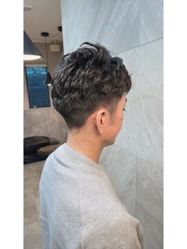 ドゥマン(Demain) カジュアルソフトパーマ/スパイラルツイストパーマ/ツーブロック