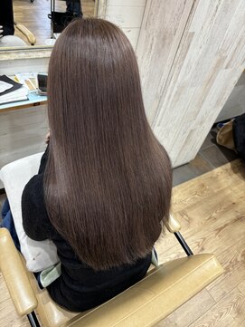 スカイ(SKY) 透明感カラー/髪質改善/縮毛矯正/レイヤーカット/ダブルカラー