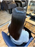ロング縮毛矯正/髪質改善 酸性ストレート 髪質改善ストレート