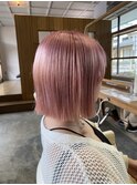 切りっぱなしボブ