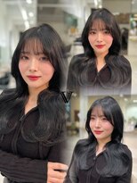 ビュー トウキョウ(VIEW TOKYO)&nbsp;王道！小顔顔周りカット&レイヤーで巻きやすく！可愛く！