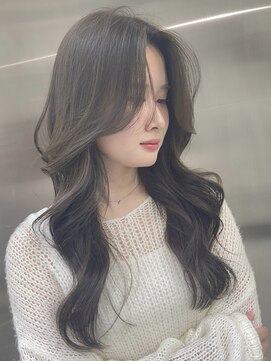 アクション 心斎橋店(ACTION) 透明感グレージュ/ツヤ感/重ためレイヤー