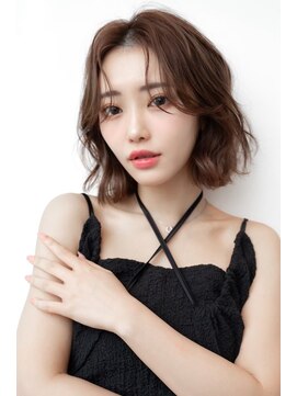 エースハバナ 渋谷(1 HAVANA) チョコグレージュ/20代30代大人かわいい/ミディアムレイヤー