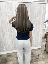 ラッズプラスエイチ(Lads+h)&nbsp;ハイライトカラー　ミルクティーグレージュ