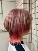 マティーナ ヘアー 池袋(Matina hair)&nbsp;【ウルフカット/インナーカラー/モーブピンク】池袋美容室