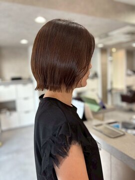 ホワイトストーン WHITE STONE ミニマルショートボブ