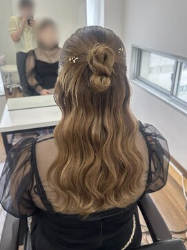 オウン(AUN) ハーフアップカチモリ