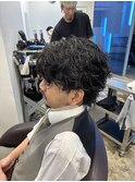 【MEN’S HAIR/サーフカール/刈り上げセンターパート/千葉】