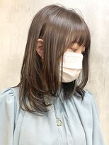 エリマバイフィフス 調布(elima by fifth) ショートボブレイヤーミディアム切りっぱなしボブレイヤー調布