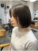 Lomalia表参道ナチュラルグレージュボブ