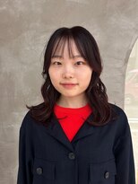 シム 千葉(sim) 千葉駅オリーブグレーココアベージュ小顔