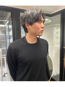 タテ 北浜天満橋店(Tate) ニュアンスパーマ/センターパート