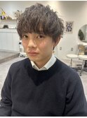 【MOMONE】メンズカット束感ヘアアイロンなし表参道渋谷