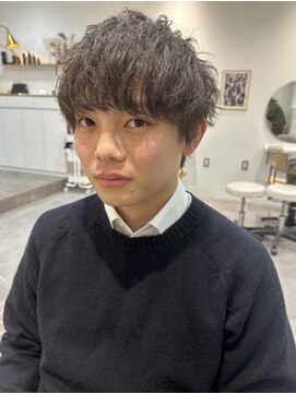 ソラ 表参道(SORA) 【MOMONE】メンズカット束感ヘアアイロンなし表参道渋谷