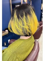 ヘアーメイク ストーリィー(hair make STORY)&nbsp;ボブのハイライト〈プレイングカラー〉