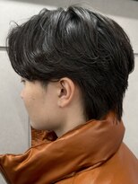 ニコ トウキョウ ロジック(nico TOKYO Logic) メンズセンターパートニュアンスパーマフェザーパーマ