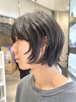 ピークアブー 原宿ハラカド(PEEK-A-BOO)&nbsp;メンズ/ボブウルフ/顔まわりレイヤー/フェイスレイヤー