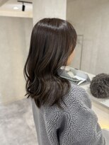 ホワイト(WHITE)&nbsp;髪質改善カラー◎オリーブグレージュ