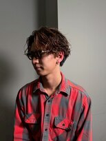 リッチブランドアンドコー(Rich Brand&Co)&nbsp;パーマ波巻きスパイラル/メンズパーマ/シャドウ/ラルフカール