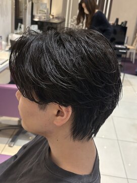 バース 河原町店(BIRTH) 毛流れセンターパート/フェザーパーマ/ニュアンスパーマ