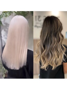 ハナワプラス(HanaWa＋)の写真/ブリーチワークが得意なサロン