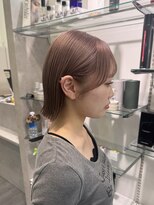 グリードヘアー(greed hair)&nbsp;pink milk tea × bob