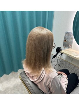 テーラヘアー 我孫子店(TELA HAIR) ミルクティーベージュ
