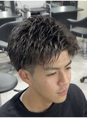 アップバングショート
