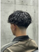 ヴェルゴ 沖浜店(vellgo)&nbsp;ラウンドマッシュツイストパーマテーパーフェード