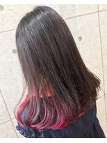 ヘアテリア リュウ 大塚(hair teria ryu) グレージュ ・インナーピンク【ryu 大塚 北口】