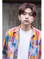 エース (ACE) ACE センターパート×大人暗髪ブラウンアッシュ