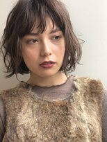 ブラウヘアアンドケア(care)&nbsp;ラフボブ&シックブラウン
