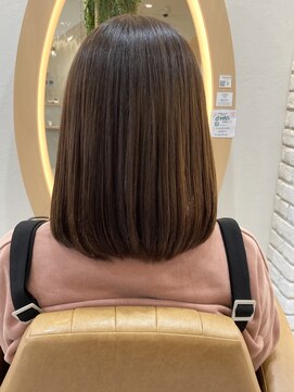 アドラーブル けやき通り店(adorable) 【髪質改善トリートメント】【ミディアムボブ】10代20代30代