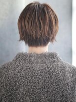 ヘアメイク ナル(hair make nalu) ニュアンスカールのショートスタイル