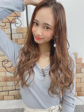 ルービック 京橋(Rubik's) 髪が柔らかく見えるゆるふわ愛されブラウンカラー