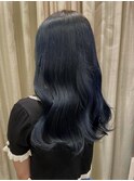 ブルーブラックカラー
