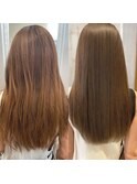 髪質改善カラー