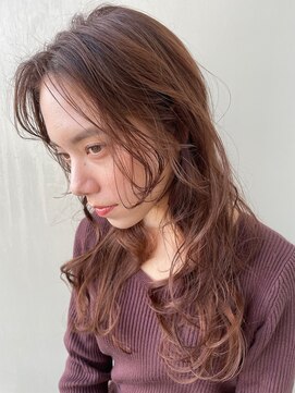 トリコ ショップアンドヘアサロン(tricot shop hair salon) 20代30代/血色艶カラー/大人小顔ロング