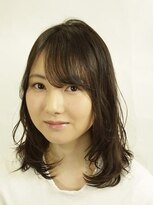 ドゥセリエ 新宿本店(de cellier) 大人かわいいセミロングレイヤー