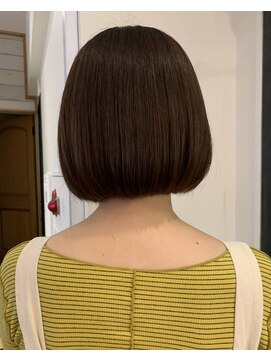 ラフィネ 成増店(raffine) 【 raffine 君島 】丸みボブピンクインナー/髪質改善/成増