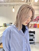 ルーム(Loom.)&nbsp;ホワイトブリーチ ブロンドカラー ケアブリーチ ハイトーン