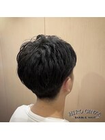 ヒロギンザバーバーショップ 神楽坂店(HIRO GINZA BARBER SHOP)&nbsp;七三分けビジネス