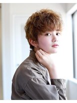 ソイクフ 四条大宮店(SOY-KUFU)&nbsp;大人可愛い◎20代30代40代前髪パーマグレーベージュ