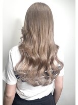 アルマバイロサ(ALMA by ROSA)&nbsp;ミルクティーベージュ×シールエクステ/担当rui